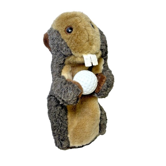 Unbranded Other - Caddyshack Plush Gopher Golf Club Head Cover Groundhog Golfing Golf Course